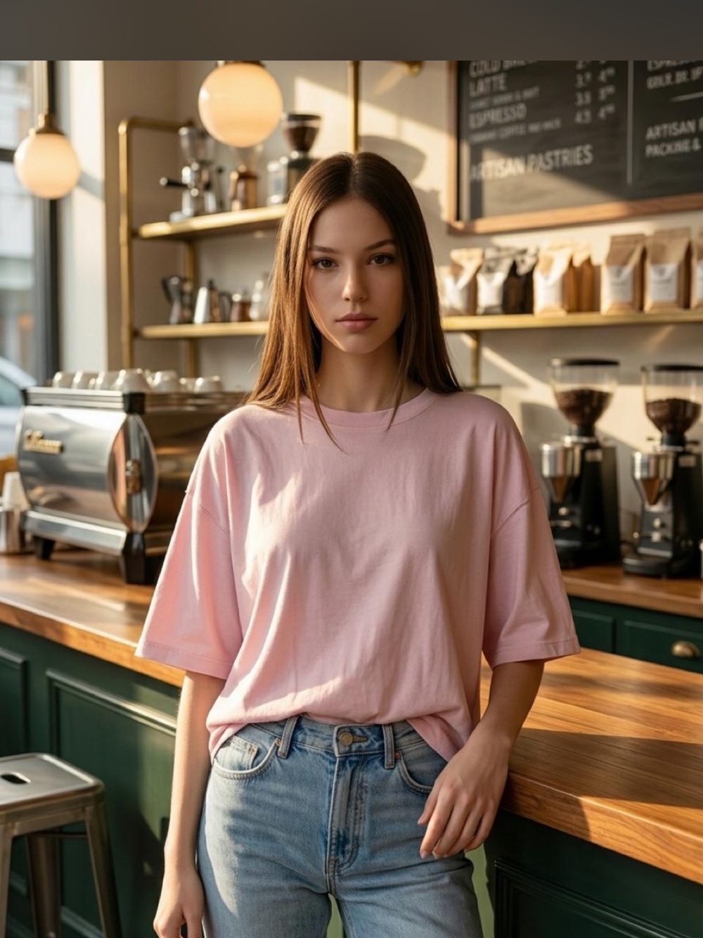 We The Free Free People Pink Oversized Boxy T-Shirt  in XS #freepeople #oversize